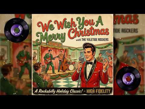 We Wish You A Merry Christmas - Rockabilly Style | Vintage 1950s Christmas Carol